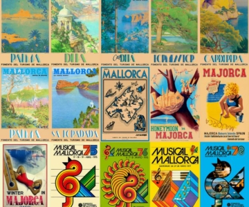 Colección de Posters Vintage del Fomento del Turismo de Mallorca
